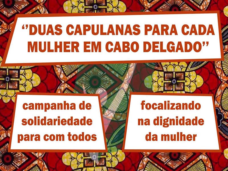 Duas Capulanas para cada mulher em Cabo Delgado