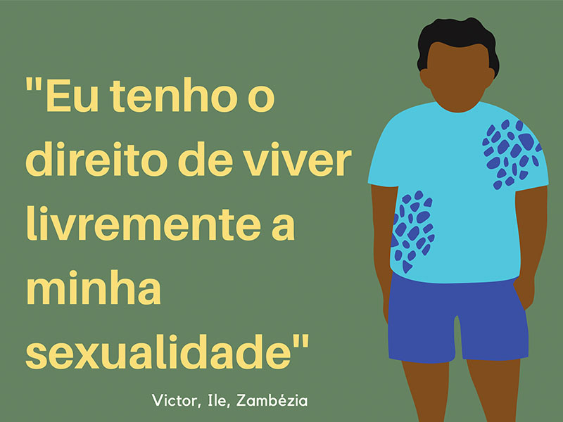 Eu tenho o direito de viver livremente a minha sexualidade