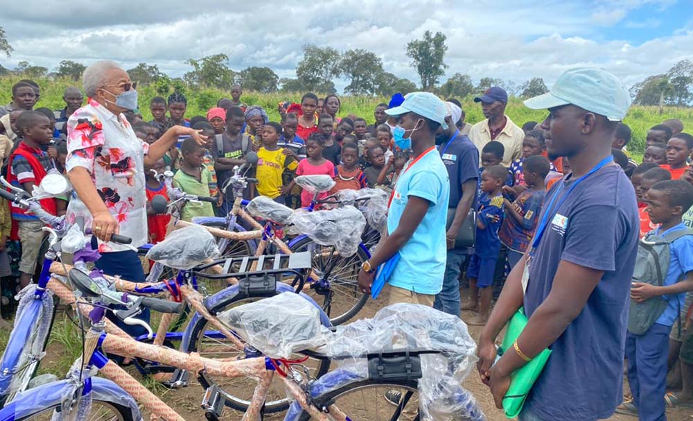 Graça Machel efectua visita de trabalho a Cabo Delgado