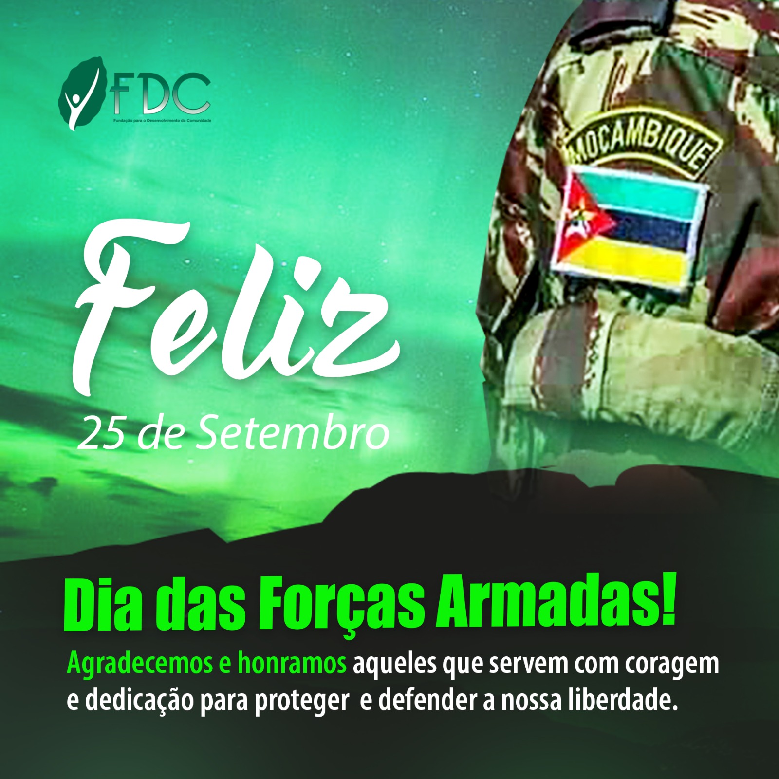 Feliz Dia das Forças Armadas