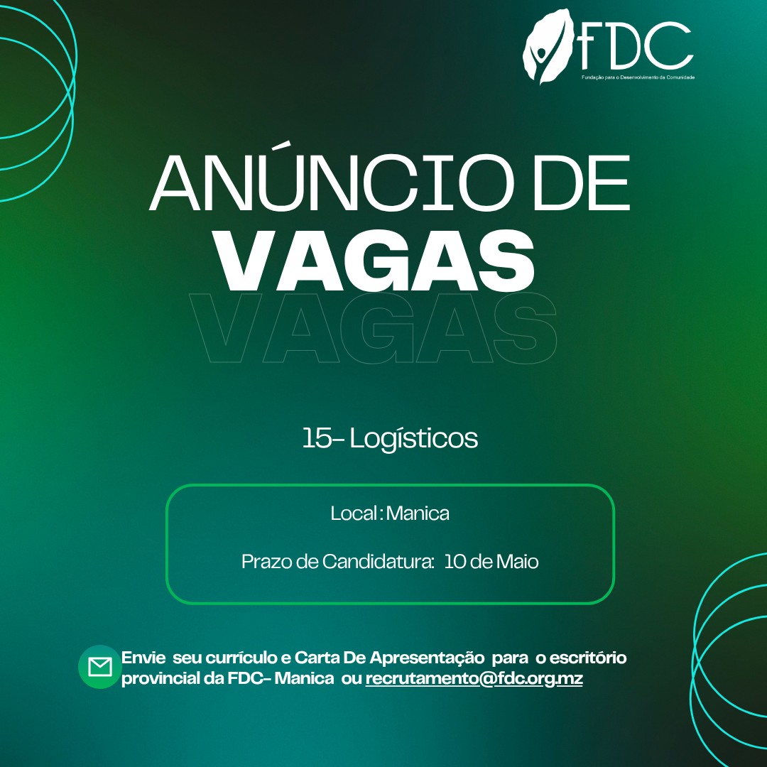 Anúncio de Vagas